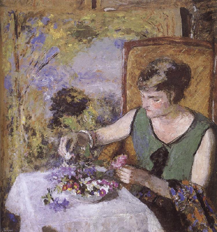 Edouard Vuillard Flower of Annette oil painting image